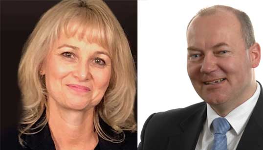 CEO of SHS Sandra Welch and secretary-general of InterManager Captain Kuba Szymanski who welcomed the initiative. Image: SHS Image:CEO of SHS Sandra Welch and secretary-general of InterManager Captain Kuba Szymanski who welcomed the initiative. Image: SHS