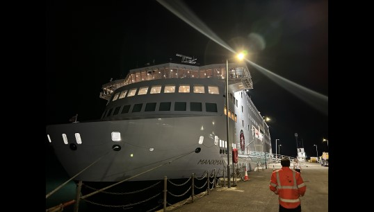 The ferry Manxman will only be sailing once a day under the contingency sailing schedule, unless the industrial dispute is resolved. Image: Nautilus International Image:The ferry Manxman will only be sailing once a day under the contingency sailing schedule, unless the industrial dispute is resolved. Image: Nautilus International