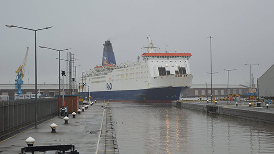 Pride of York: In 2017 the ferry underwent a refit in Gdansk. Image: P&O Facebook Image:Pride of York: In 2017 the ferry underwent a refit in Gdansk. Image: P&O Facebook