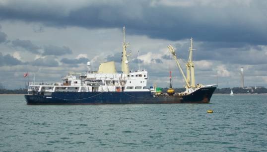 One of the two ships which will be replaced, the THV Patricia, seen off Cowes, Isle of Wight, UK in 2017. Image: Wikimedia Commons Image:One of the two ships which will be replaced, the THV Patricia, seen off Cowes, Isle of Wight, UK in 2017. Image: Wikimedia Commons