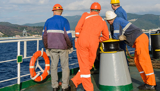 'No crew change' clause are demanded by certain charterers, and state that no changes can occur while the charterer's cargo is onboard – meaning ships are not allowed to deviate to ports where crew changes could take place. Image: IMO Image:'No crew change' clause are demanded by certain charterers, and state that no changes can occur while the charterer's cargo is onboard – meaning ships are not allowed to deviate to ports where crew changes could take place. Image: IMO