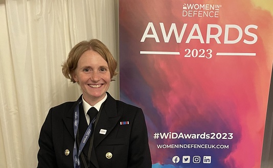 Chief officer Emma-Louise Elgar at the Westminster event. Image:Chief officer Emma-Louise Elgar at the Westminster event.
