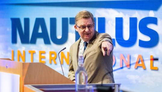 Nautilus general secretary Mark Dickinson. Image: Brad Wakefield Image:Nautilus general secretary Mark Dickinson. Image: Brad Wakefield