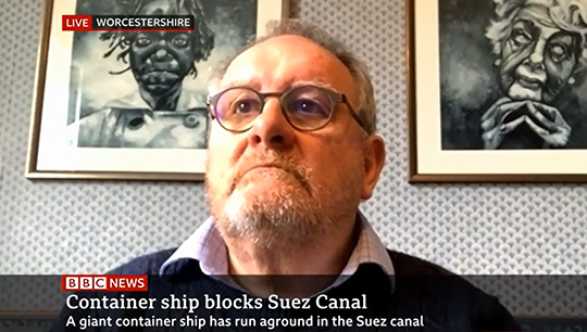 Captain Stephen Gudgeon raised awareness of the crew change crisis and seafarer fatigue. Image:Captain Stephen Gudgeon raised awareness of the crew change crisis and seafarer fatigue.